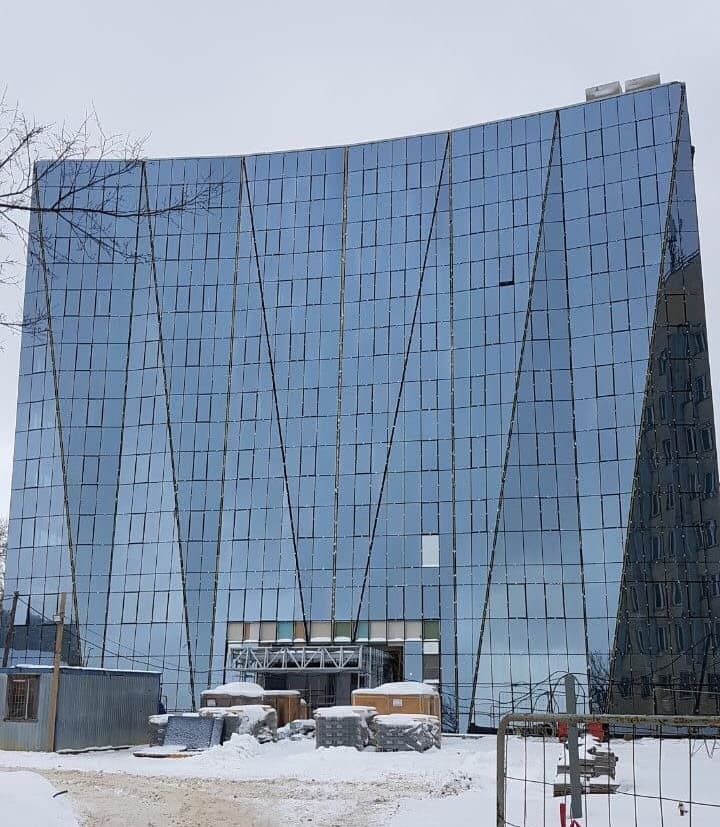 Строительство здания центра управления перевозками Белорусской железной дороги